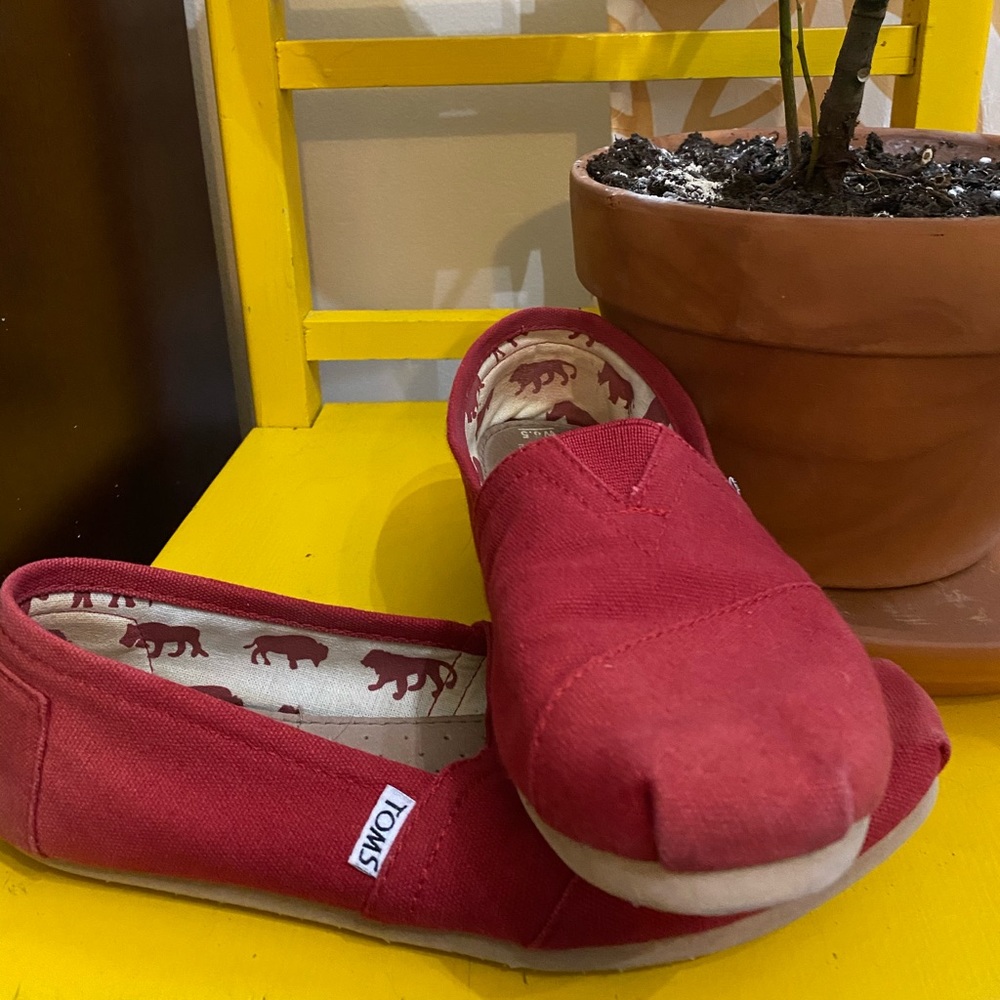 TOMS Red Clay CloudBound™ Alpargata Size 8.5